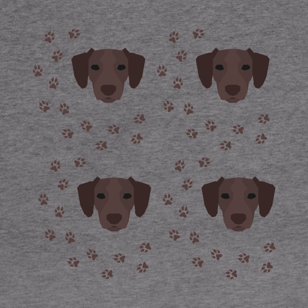 German Shorthaired Pointer Dog Breed Pattern by Maful